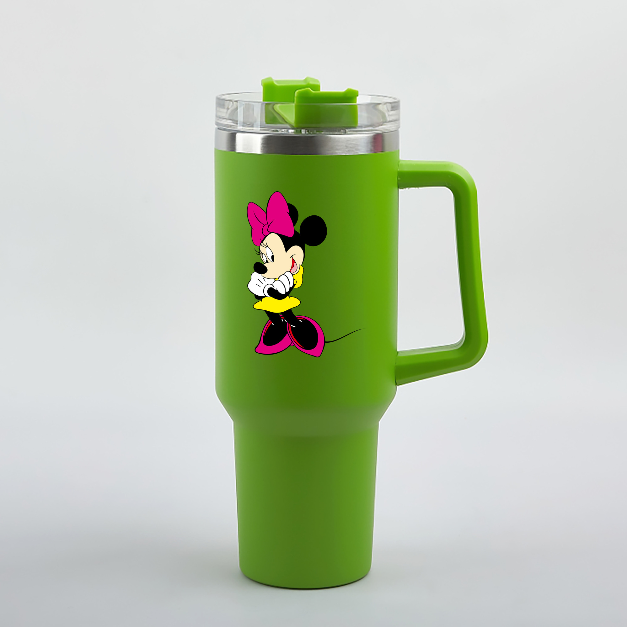 （画像用） ミッキーマウス Mickey Mouse 1200mL車用タンブラー（カラープリント）